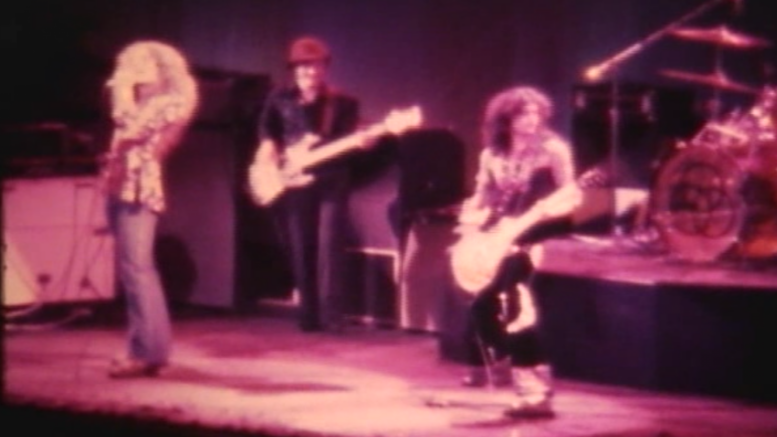 Don Andree Led Zeppelin 1975 film